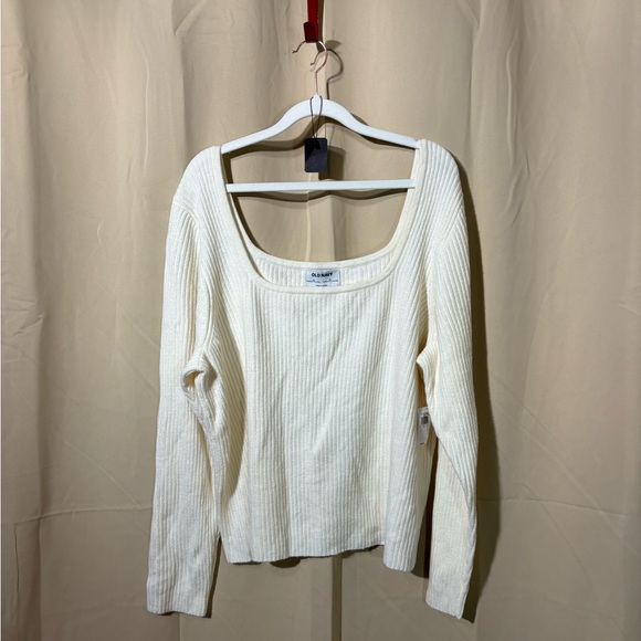 NWT Old Navy Square Neckline Sweater - Picture 2 of 9